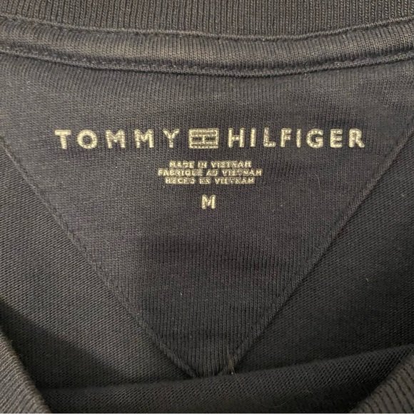 TOMMY HILFIGER - Short Sleeve Logo T-Shirt - Size M - Picture 4 of 8